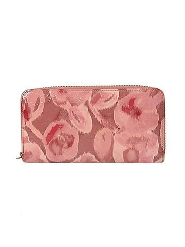 Louis Vuitton LOUIS VUITTON Louis Vuitton Monogram Vernis Ikat Flower Zippy Wallet Rose Velour M90020 Women's Long B Rank Used Ginzo (view 2)