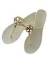 Tory Burch Ivory Flip Flops Size 9 - photo 1