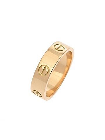 Cartier CARTIER Love Ring #60 Women's 18K Yellow Gold YG - A Rank Used Ginzo (view 1)