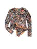 The Great. Floral Blue Tan Two Piece Swimsuit Size S - photo 9