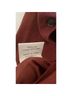 Dissh 100% Linen 100% Cotton Solid Red Linen Pants Size 4 - photo 6