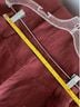 Dissh 100% Linen 100% Cotton Solid Red Linen Pants Size 4 - photo 8