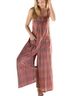 Natural Life Plaid Multi Color Jumpsuit Size M - photo 1