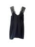 ALLSAINTS 100% Polyester Solid Black Cocktail Dress Size 4X - photo 2
