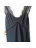 ALLSAINTS 100% Polyester Solid Black Cocktail Dress Size 4X - photo 4