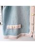 St. John Solid Blue Cardigan Size 14 - photo 5