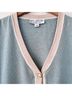 St. John Solid Blue Cardigan Size 14 - photo 10