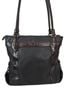 Brighton Black Brown Leather Shoulder Bag One size - photo 2