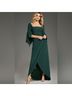 Jovani Blue Cocktail Dress Size 16 - photo 9
