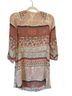 O'Neill 100% Viscose Floral Paisley Pink Romper Size S - photo 2