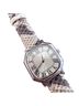 Silpada Designs 100% Gauze 100% Leather 100% Metallic Fiber Snake Print Silver Tan Watch One size - photo 1