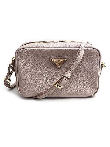 Prada PRADA Prada Leather Mini Bag Shoulder Pink Beige 1NF060 2DKV F0NZ2 Women's (view 1)