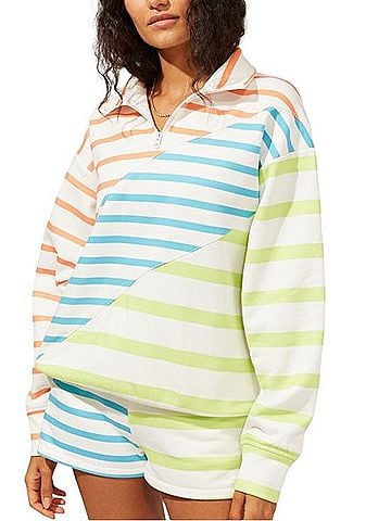 Solid & Striped Pullover Sweater (view 1)