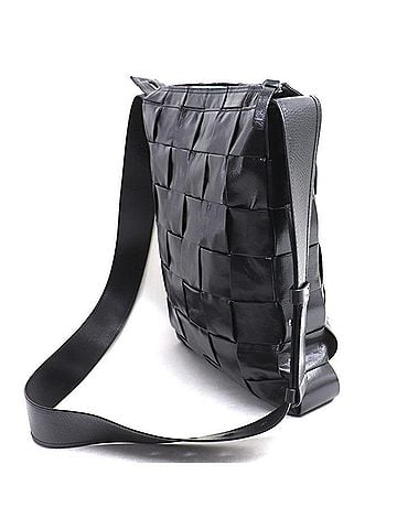 Bottega Veneta BOTTEGA VENETA Maxi Intrecciato Cassette Shoulder Bag, Black, 651480 VCQ71 8803, Men's (view 2)
