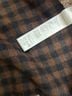 Cos 100% Wool Checkered-gingham Brown Black Wool Coat One size - photo 7