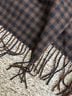 Cos 100% Wool Checkered-gingham Brown Black Wool Coat One size - photo 8