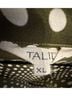 Talie 100% Polyester Polka Dots Green White Button-Down Shirt Size XL - photo 3