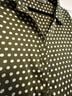 Talie 100% Polyester Polka Dots Green White Button-Down Shirt Size XL - photo 4