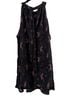 Torrid 100% Polyester Animal Print Black Sleeveless Top Size 1 - photo 2