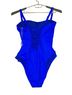 TA3 Solid Blue One Piece Swimsuit Size 3X - photo 2
