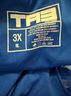 TA3 Solid Blue One Piece Swimsuit Size 3X - photo 3