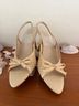 Dolce Vita 100% Raffia Tan Ivory Sandals Size 9 - photo 3