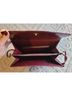 Dunhill Burgundy Leather Clutch One size - photo 6