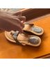 FRYE 100% Leather Brown Tan Sandals Size 8 - photo 4