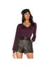 REVOLVE Purple Casual Sweaters Size S - photo 1