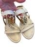 Tory Burch White Sandals Size 8 1/2 - photo 1