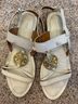 Tory Burch White Sandals Size 8 1/2 - photo 5