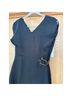 Ipekyol 100% Polyester Black Cocktail Dress Size 8 - photo 4