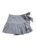 Blue Rain Checkered-gingham Black White Skort Size S - photo 1