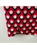 Boden 100% Polyester Graphic Red Blue Casual Dress Size 8 - photo 5
