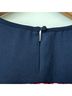 Boden 100% Polyester Graphic Red Blue Casual Dress Size 8 - photo 9