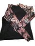 Hurley Floral Black Multi Color Rash Guard Size XL - photo 2