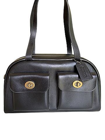 Coach Twin Turnlock Bag Satchel Satchel (view 1)