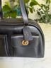 Coach 100% Leather Black Gold Satchel One size - photo 5
