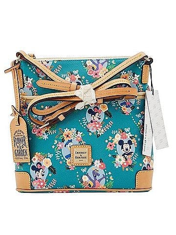 Dooney & Bourke Disney Epcot 2016 Flower and Garden Leather Crossbody Bag (view 1)