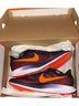 Nike Solid Blue Orange Sneakers Size 10 - photo 1