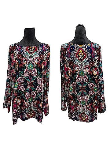 Johnny Was  Frye Raglan Long Sleeve Blouse (view 1)