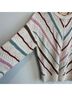 Marine Layer Chevron-herringbone Brown Multi Color Pullover Sweater Size XS - photo 5