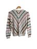Marine Layer Chevron-herringbone Brown Multi Color Pullover Sweater Size XS - photo 2