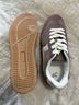 Luxe by Justfab Gray White Sneakers Size 8 - photo 4
