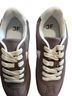Luxe by Justfab Gray White Sneakers Size 8 - photo 2