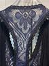 Free People 60% Polyester 40% Nylon 100% Rayon Floral Blue Black Casual Dress Size XS - photo 4