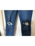 Luxe by Justfab Solid Blue Jeans Size 30 waist - photo 4