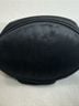 Josef 100% Satin Solid Black Silver Clutch One size - photo 4