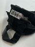 Josef 100% Satin Solid Black Silver Clutch One size - photo 9