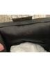 Josef 100% Satin Solid Black Silver Clutch One size - photo 3